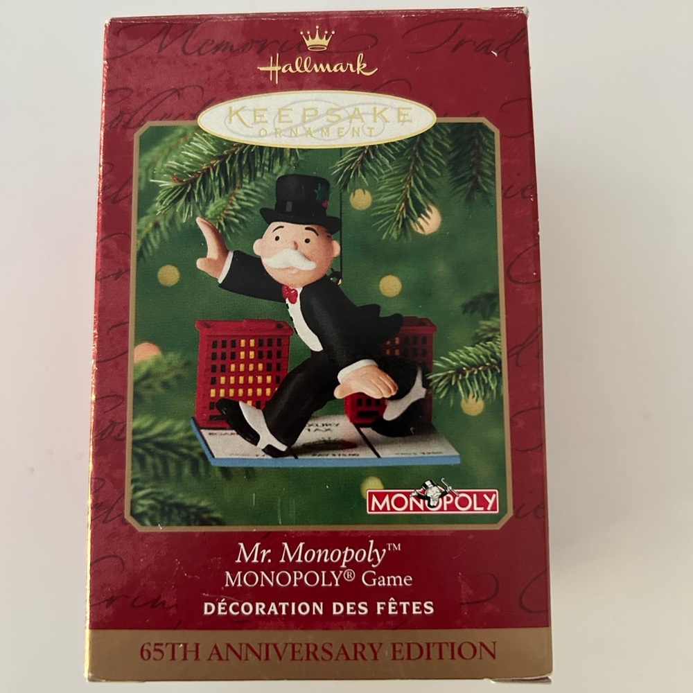 Hallmark Mr. Monopoly Ornament